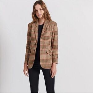Current Elliot plaid the date night blazer